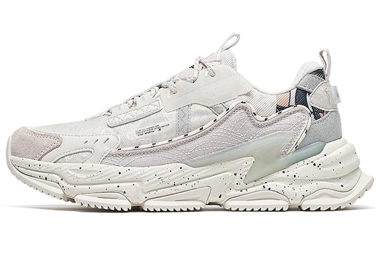 Кроссовки женские XTEP Mountains And Seas Collection белые-бежевые, 36 EU