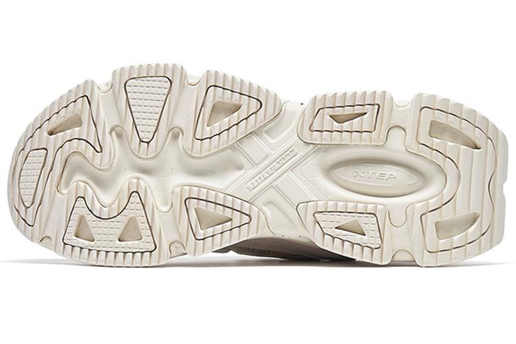 Кроссовки женские XTEP Mountains And Seas Collection белые-бежевые, 36 EU