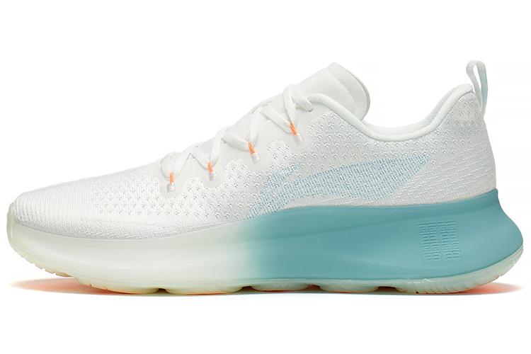 Кроссовки мужские LiNing Wujie 4 белые с голубым, 41 EU