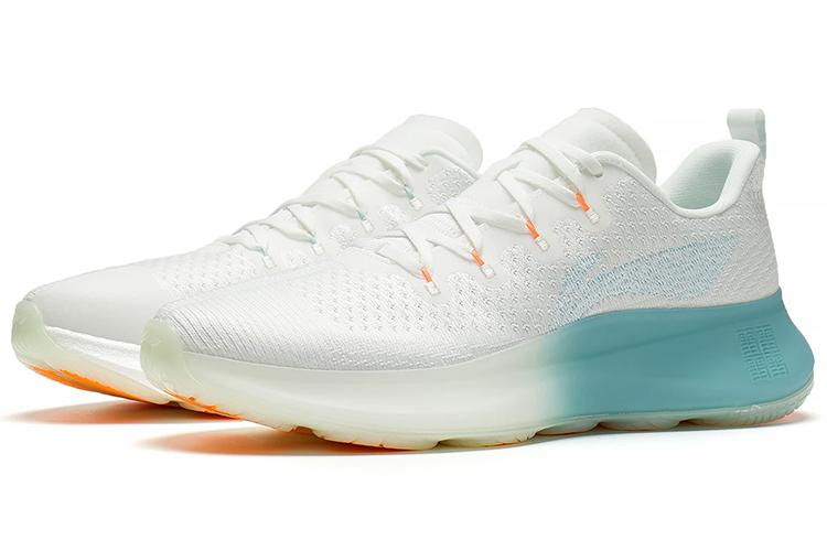 Кроссовки мужские LiNing Wujie 4 белые с голубым, 41 EU