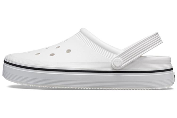 Шлепанцы унисекс Crocs Off Court Clog белые
