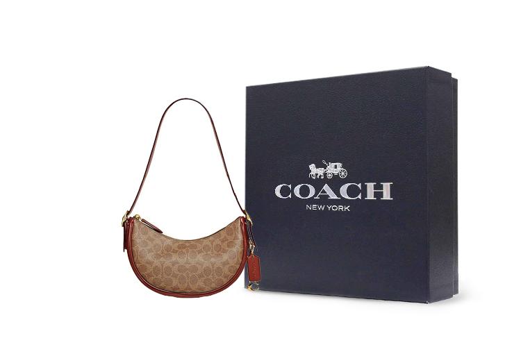 Сумка женская COACH Luna 27, tan-brown