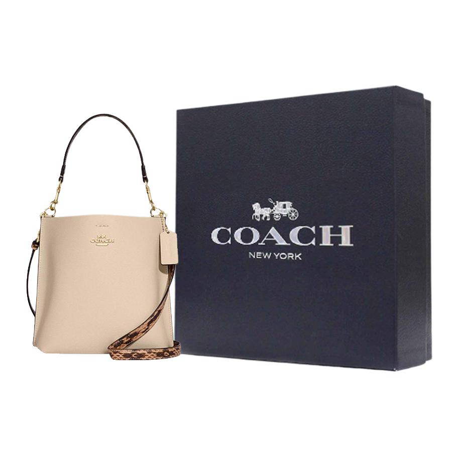 Сумка женская COACH Mollie слоновой кости (цвет: ivory white