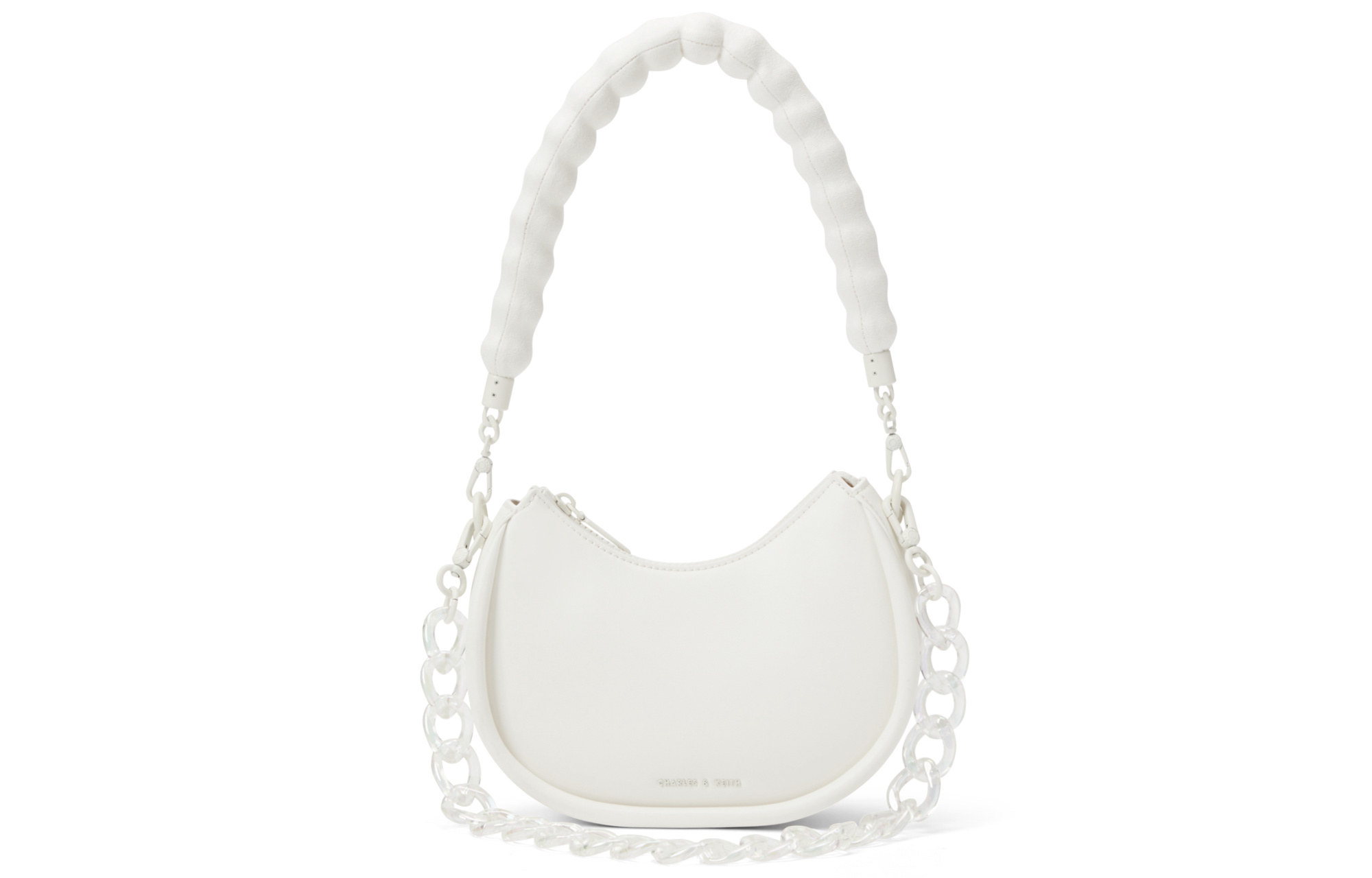 Сумка женская CHARLES&KEITH Crescent Bag разноцветная, S EU