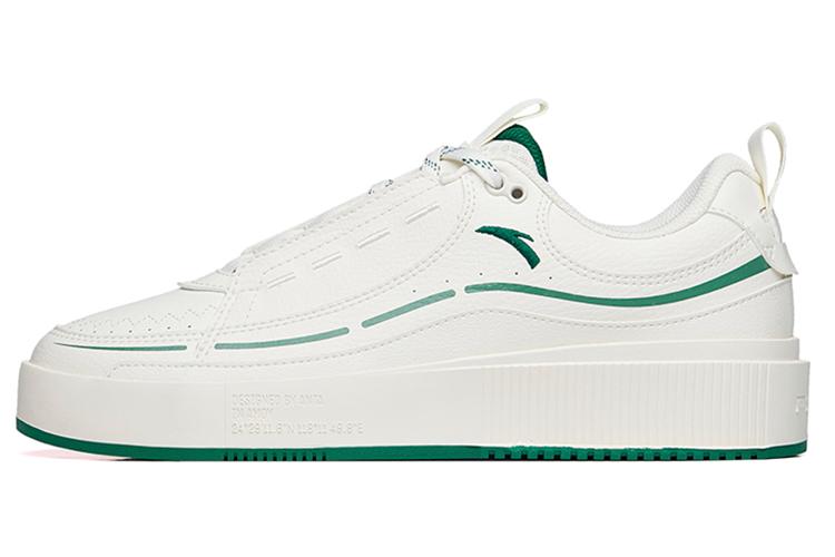 Кроссовки мужские Anta 912228033-7 белые с зелеными акцентами, 40 EU