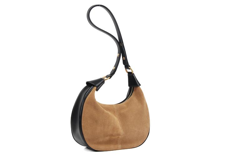 Сумка женская YOCAMU YCM7236 черная из коровьей кожи