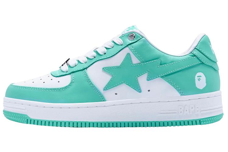 Кеды женские A BATHING APE Bape STA зелёные, 36 EU