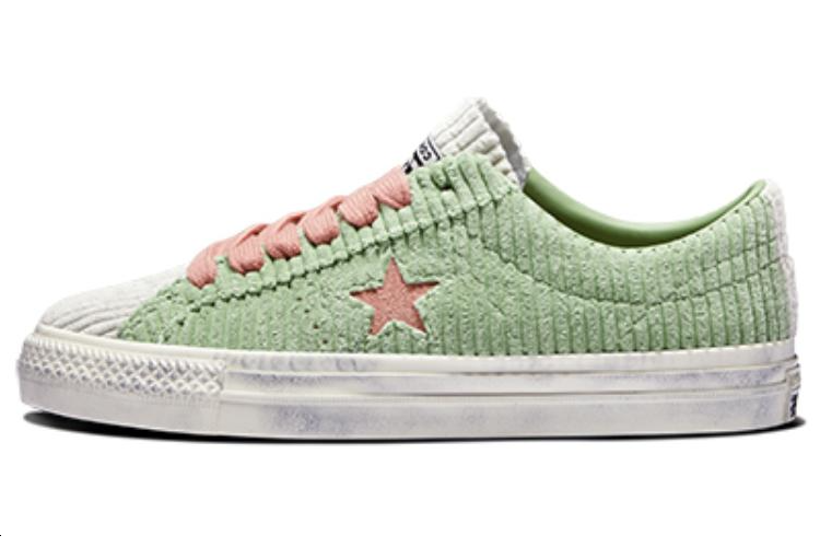 Кеды женские Converse A03755C зеленые-розовые