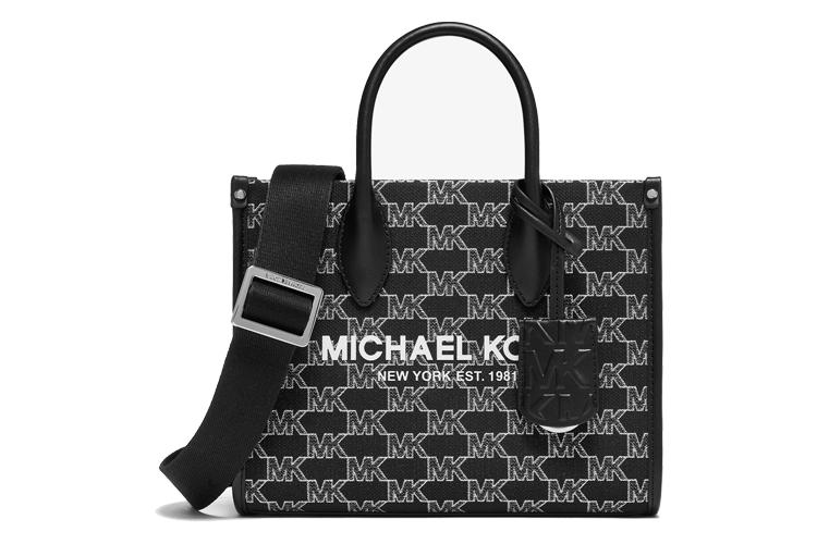 Сумка женская MICHAEL KORS Mirella черная/серебристая