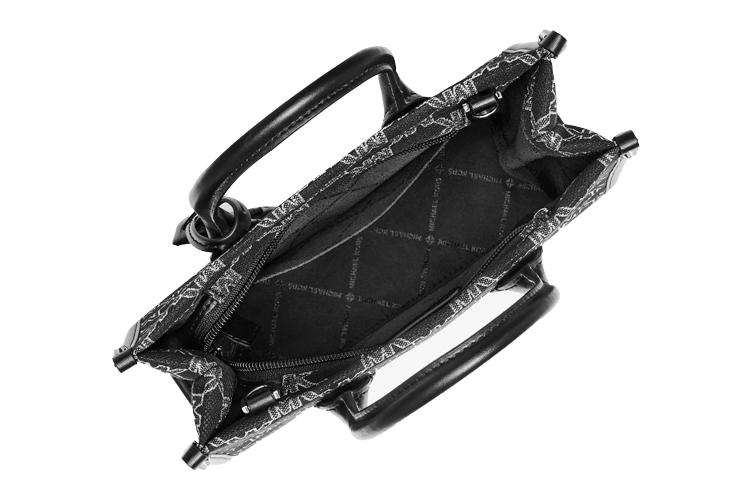 Сумка женская MICHAEL KORS Mirella черная/серебристая