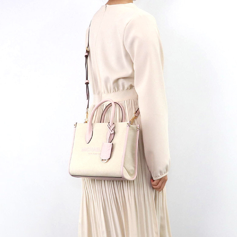 Сумка женская MICHAEL KORS 35S2G7ZC5C-POWDER-BLUSH бежево-розовая