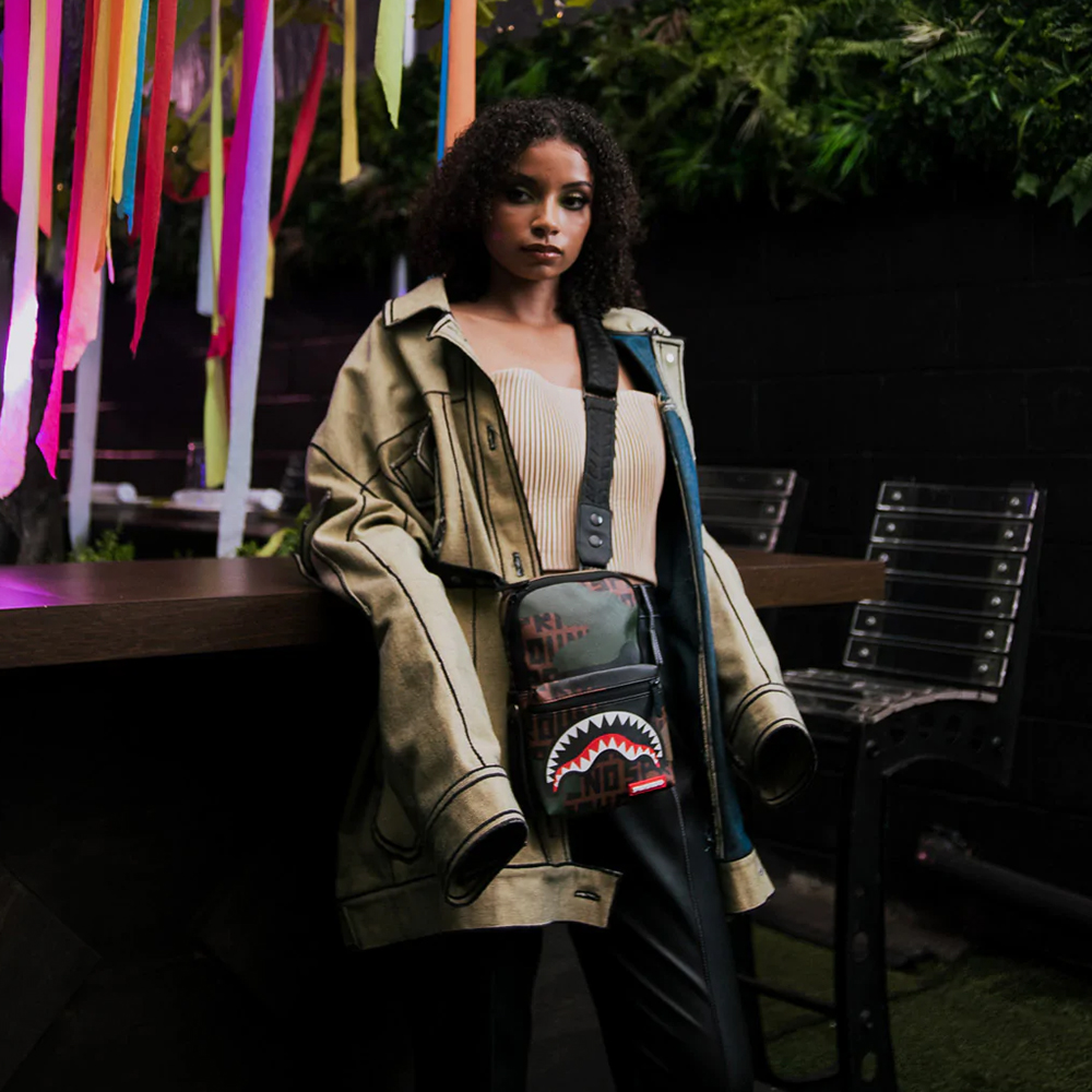 Сумка унисекс SPRAYGROUND W0835403 армейский зелёный