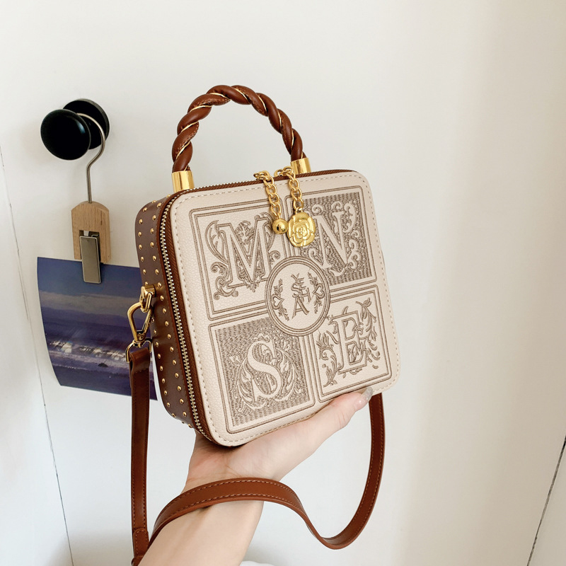 Сумка женская JANE KLAIN JK-BA1177 многоцветная, коричневая