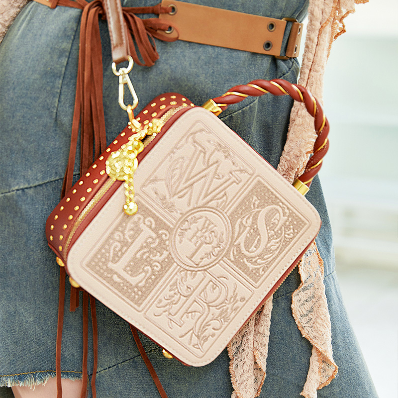 Сумка женская JANE KLAIN JK-BA1177 многоцветная, коричневая