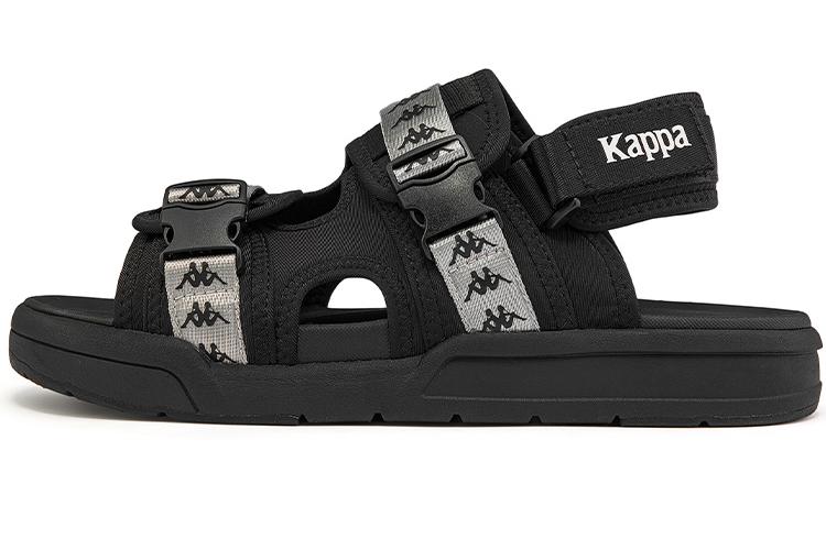 Сандалии унисекс Kappa K0CX5LL01D-990 черные, 39 EU