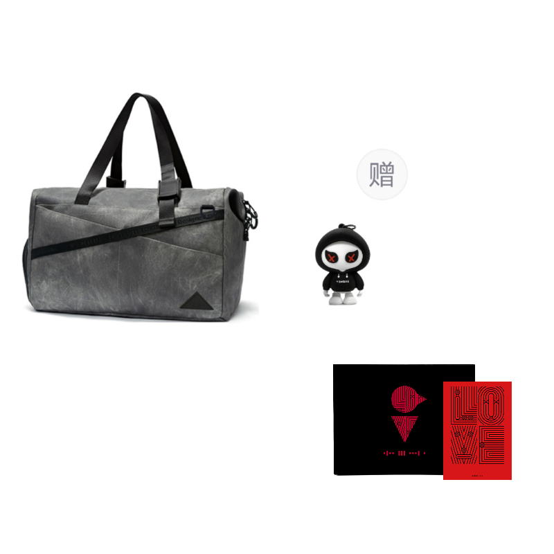 Дорожная сумка унисекс Venque 657123, washed dark gray