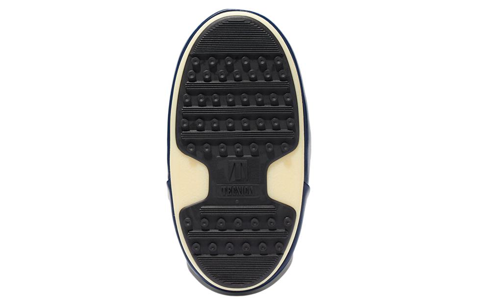 Луноходы Moon Boot с принтом логотипа, blue-white, 35-38 EU