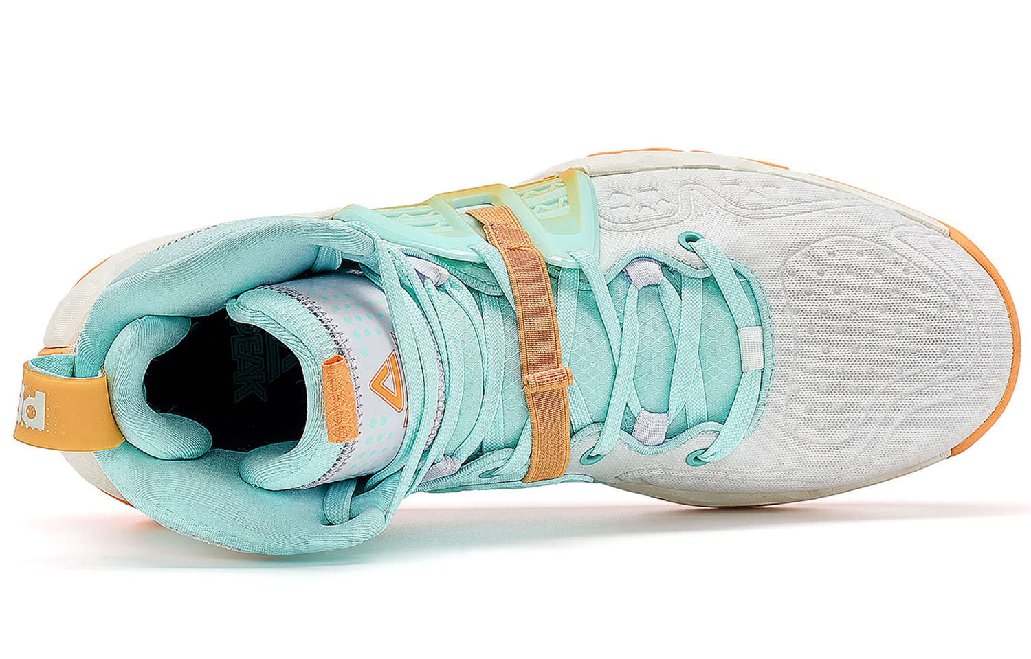 Кроссовки мужские PEAK Yanwu 1.0 розовые и зелёные, 39 EU