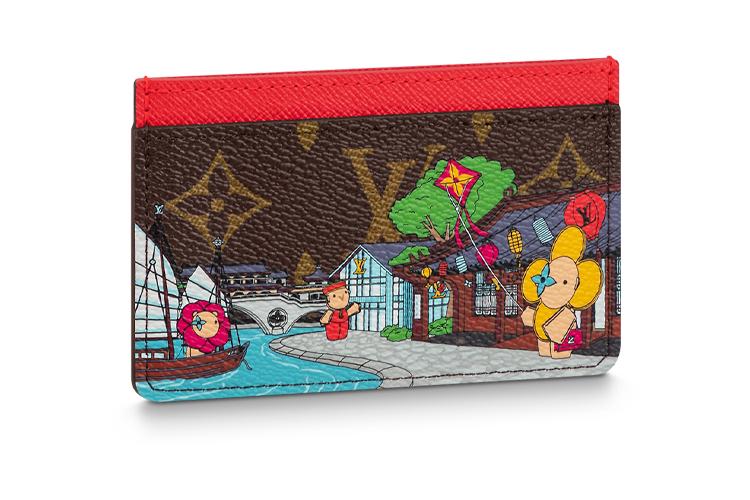 Кредитница женская LOUIS VUITTON M81966 коричневая