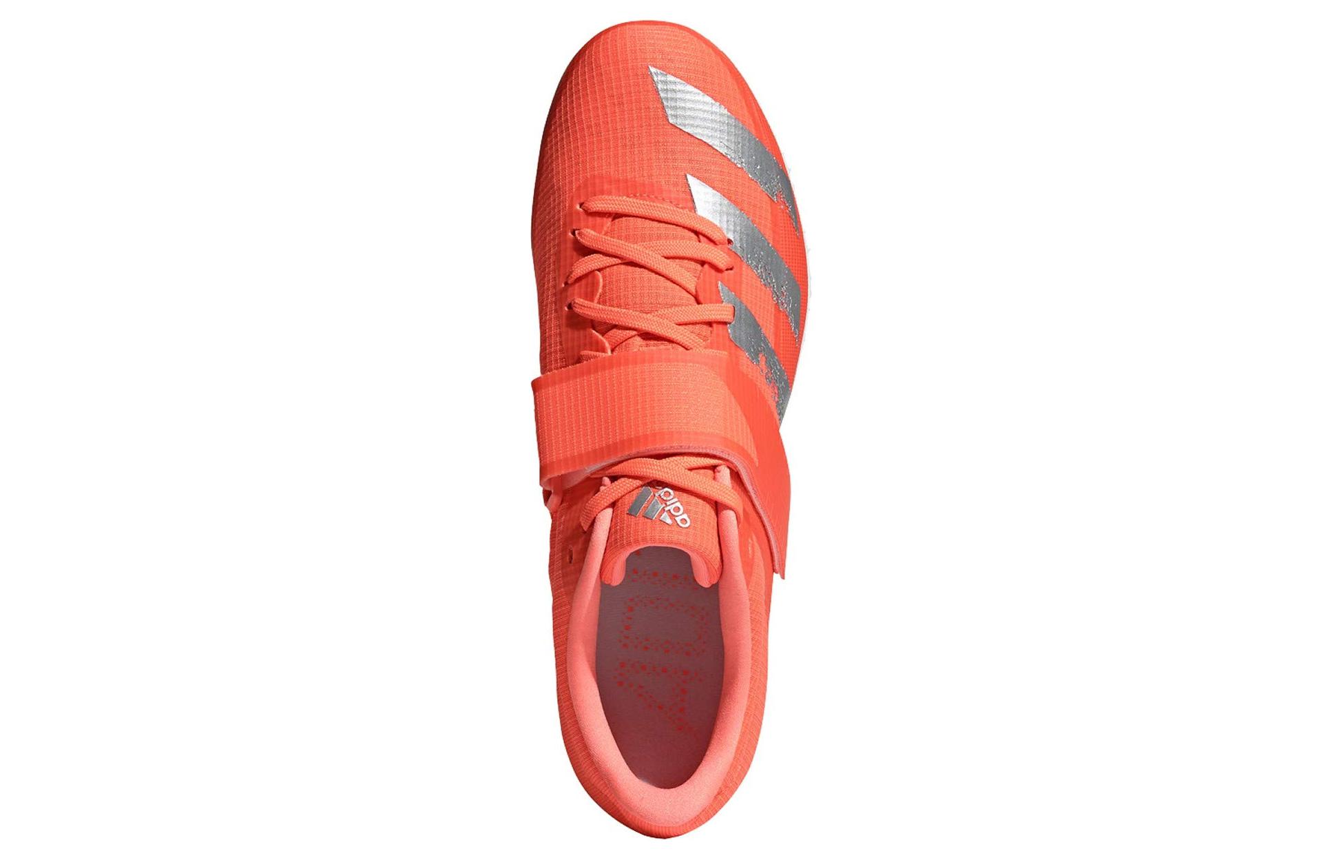 Кроссовки унисекс Adidas Adizero High Jump signal coral silver metallic
