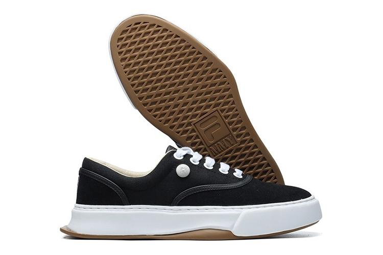 Кеды женские FILA Fashion Court FM 10 черные, 36.5 EU