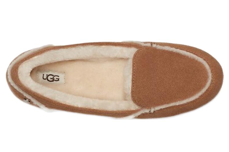 Мокасины женские UGG Hailey Loafer каштановые, 36 EU