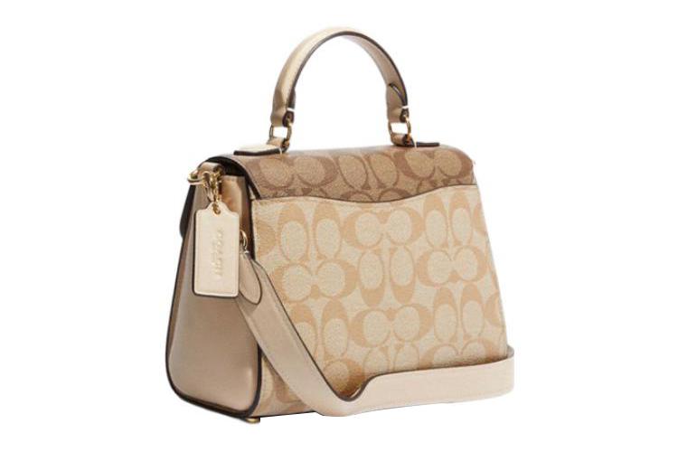 Сумка женская COACH Morgan 21 beige-brown, Basic Set (Bag+Dust Bag) EU