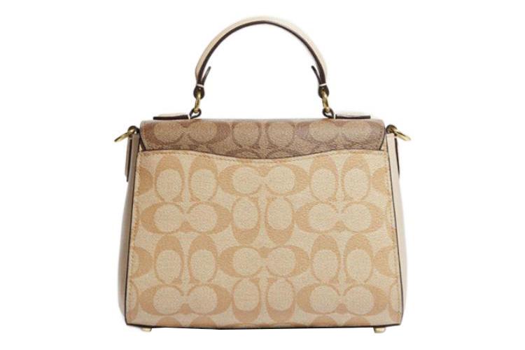Сумка женская COACH Morgan 21 beige-brown, Basic Set (Bag+Dust Bag) EU