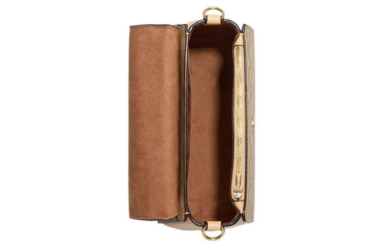 Сумка женская COACH Morgan 21 beige-brown, Basic Set (Bag+Dust Bag) EU