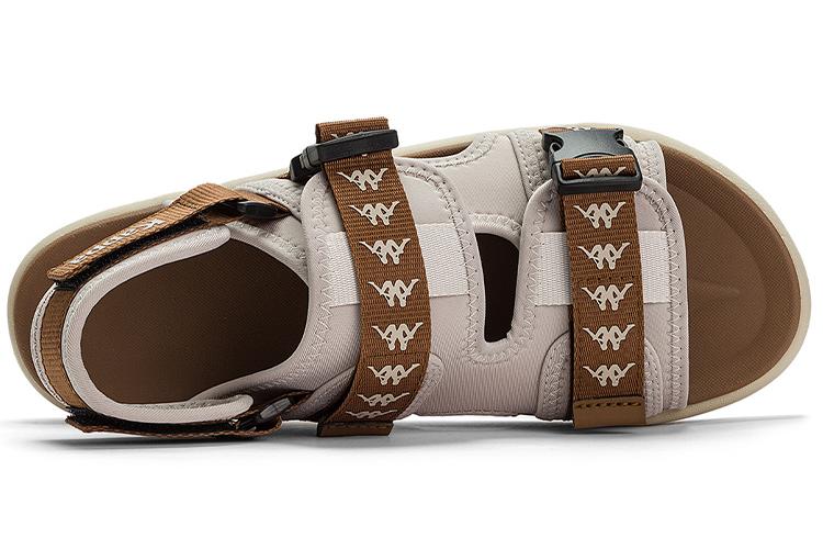 Сандалии унисекс Kappa K0DX5LL01D-1116 серо-коричневые, 36 EU