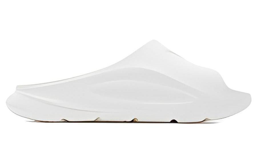 Шлепанцы мужские QIAODAN Poison Tooth белые и зелёные, 44 EU