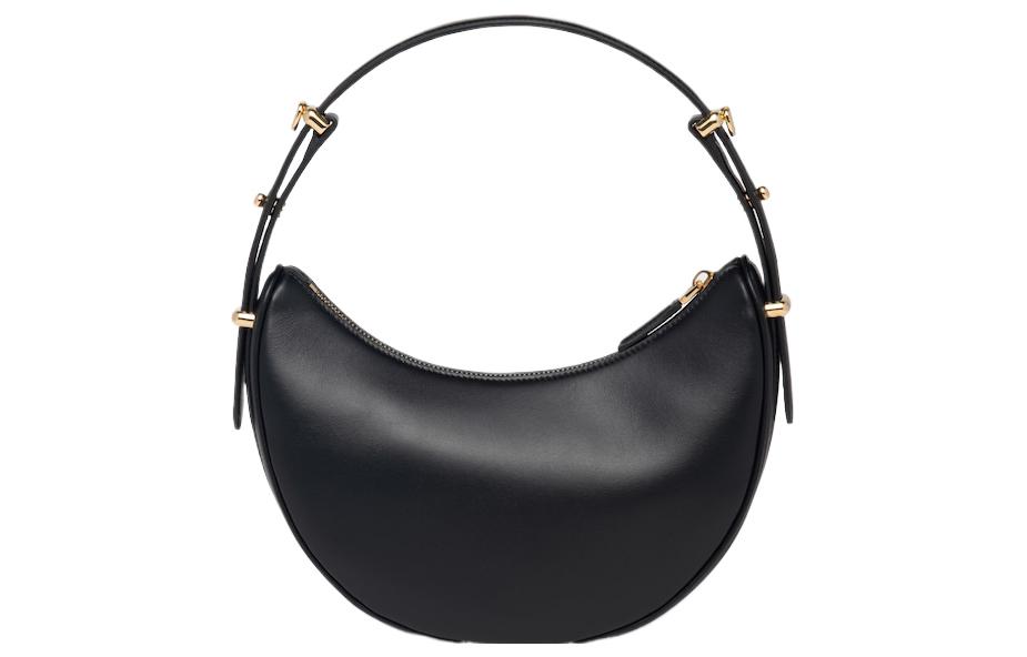 Плечевая сумка женская PRADA Arqué черная