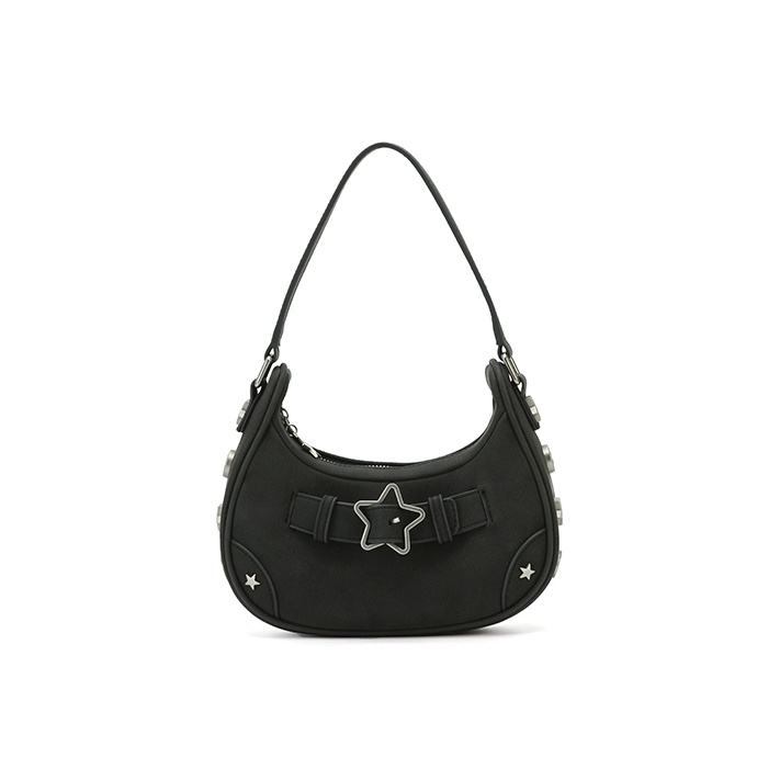 Плечевая сумка женская VANWALK V2573 стандартного размера, цвет starry black