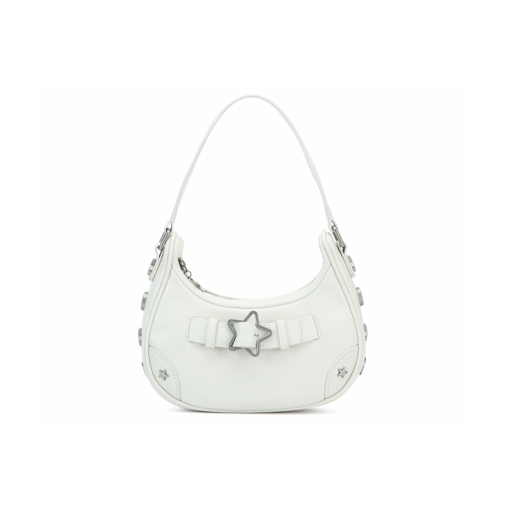 Плечевая сумка женская VANWALK V2573 разноцветная, moon white