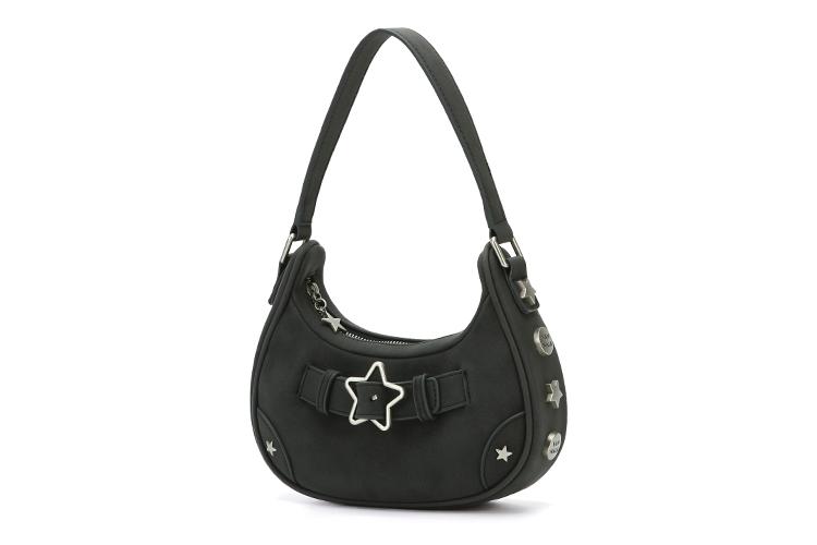 Плечевая сумка женская VANWALK V2573 разноцветная, moon white