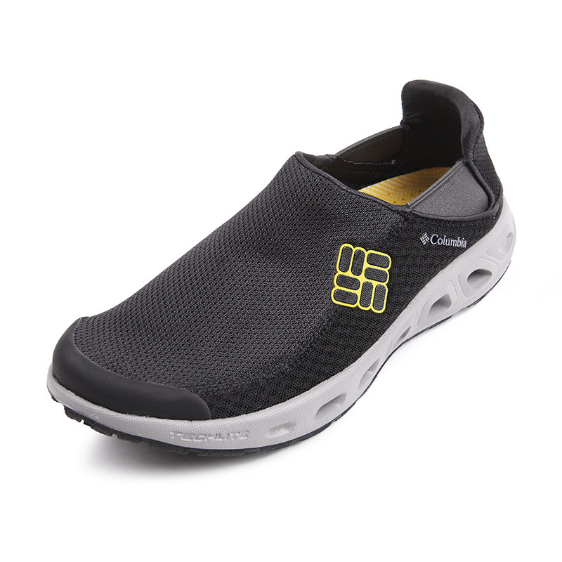 Кроссовки мужские Columbia DM2205-011 противоскользящие дышащие черно-серые, 40 EU