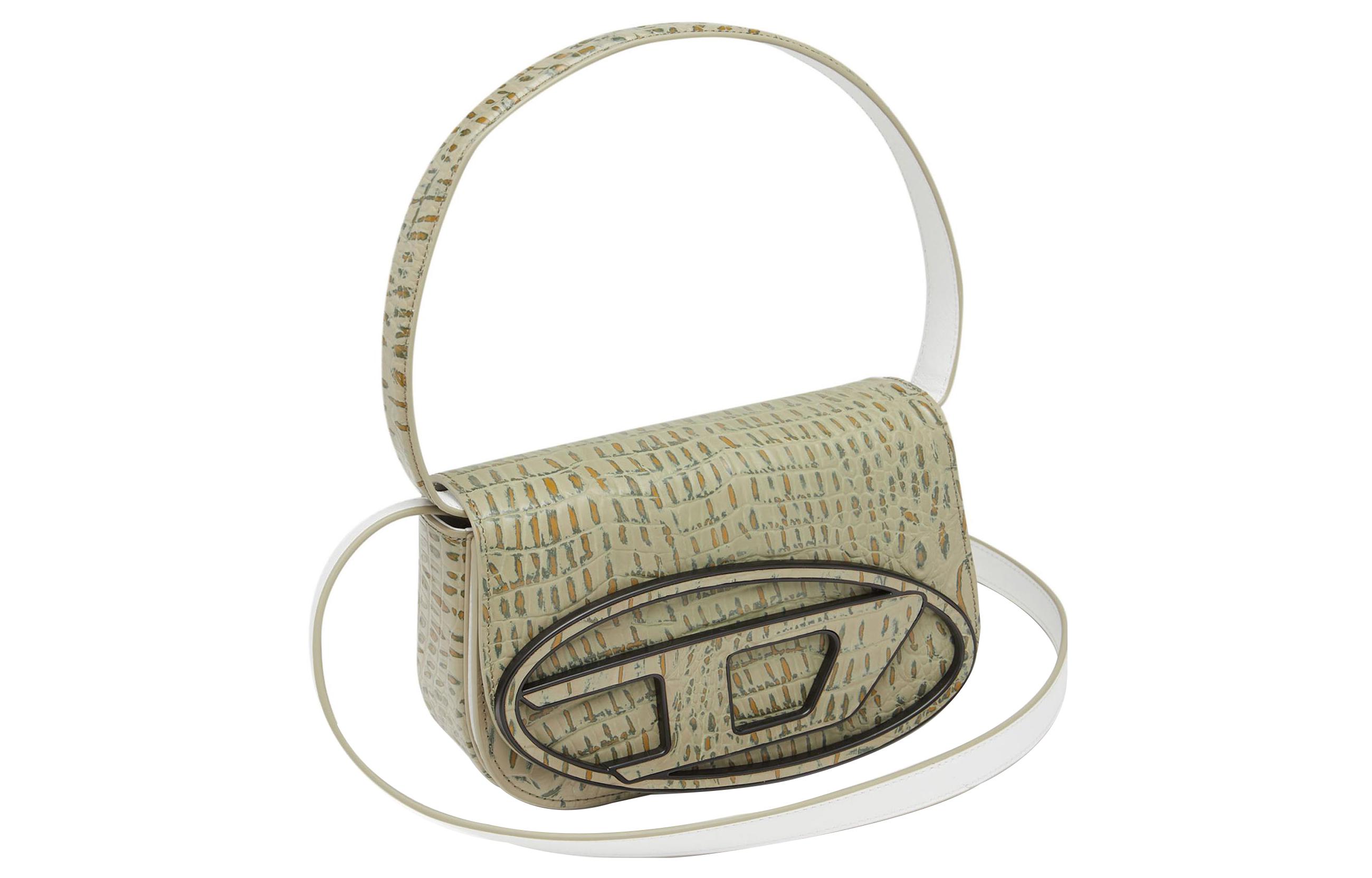 Сумка женская DIESEL 1DR Bag армейского зеленого цвета