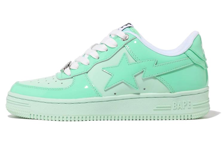 Кеды женские A BATHING APE Bape Sta Sax зеленые, 36 EU