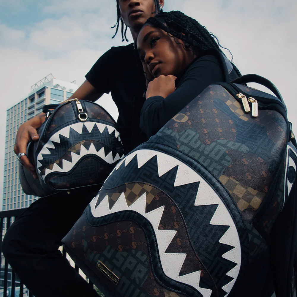 Рюкзак унисекс SPRAYGROUND Tubas армейский зелёный