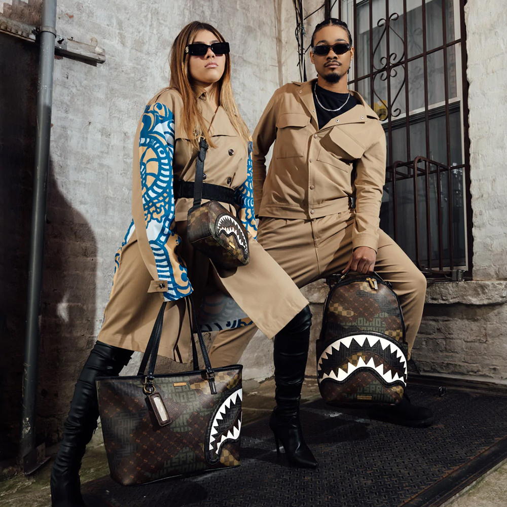 Рюкзак унисекс SPRAYGROUND Tubas армейский зелёный