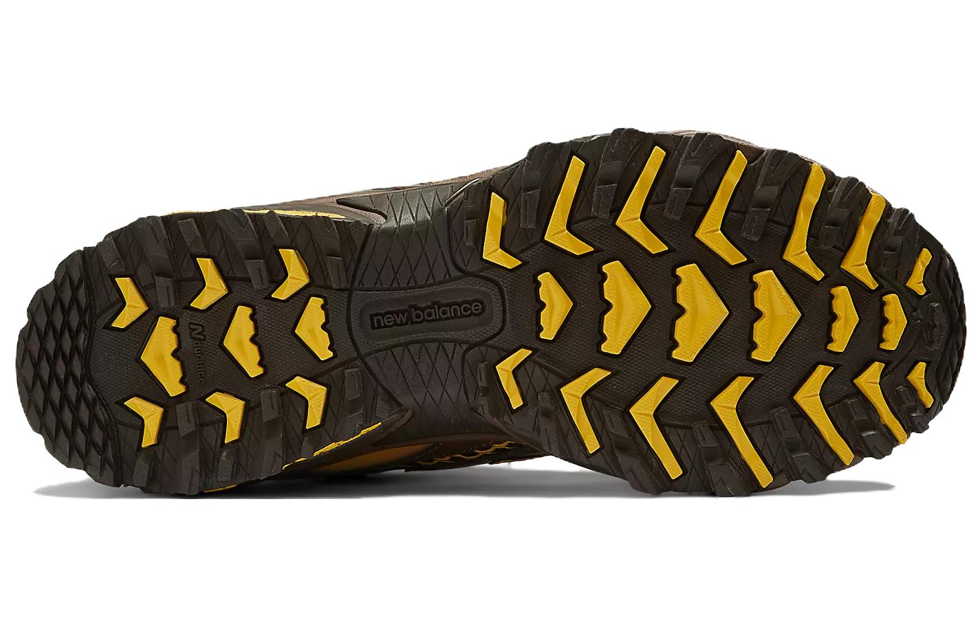 Кроссовки унисекс New Balance 610T Amine The Mooz коричневые-желтые