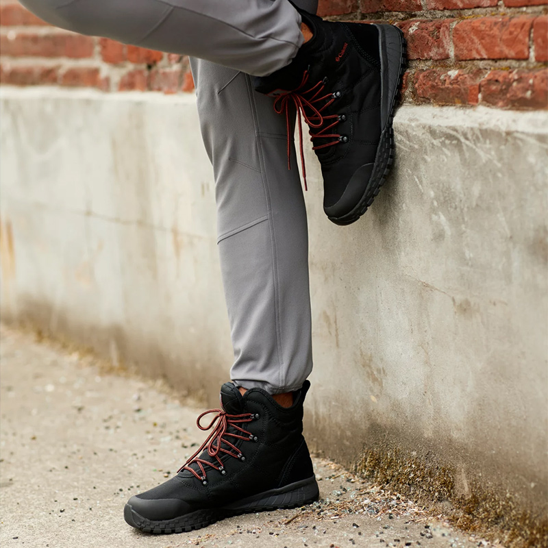 Ботинки мужские Columbia BM2806-010 черные, 40 EU