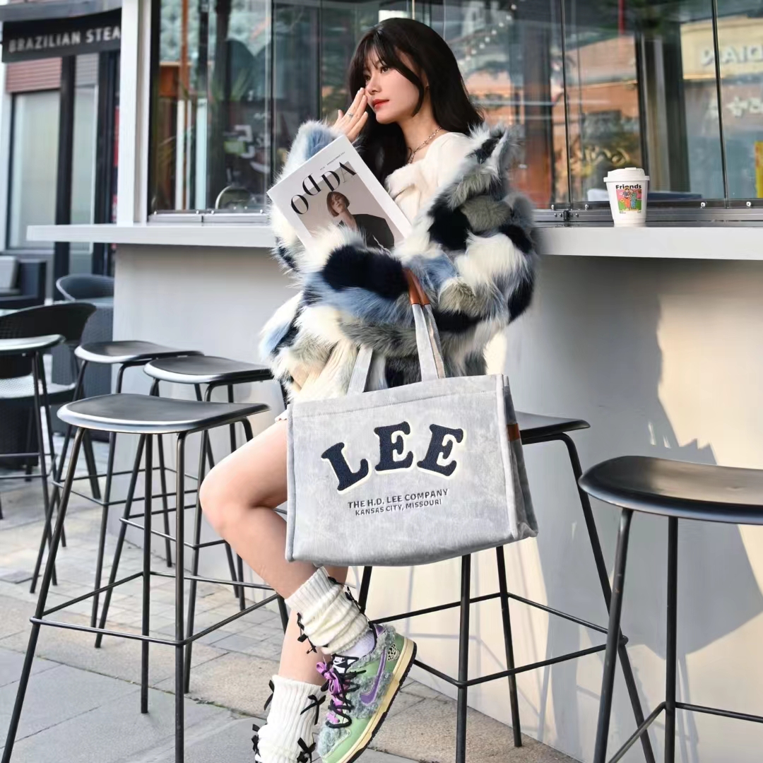 Сумка женская Lee LE230005M-602, washed gray