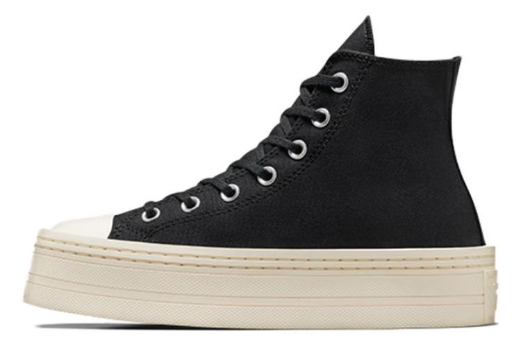 Кеды женские Converse Chuck Taylor All Star Modern Lift Platform черные