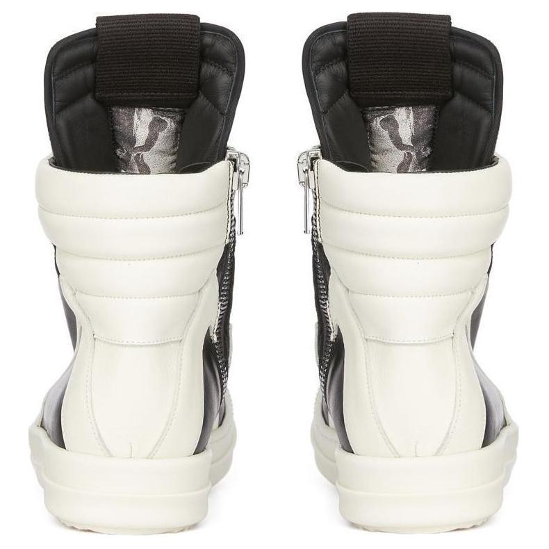 Кроссовки мужские RICK OWENS Geobasket черные-белые, 44 EU