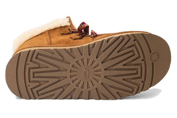 Ботинки женские UGG Funkarra Cabin Cuff Boot коричневые, 38 EU