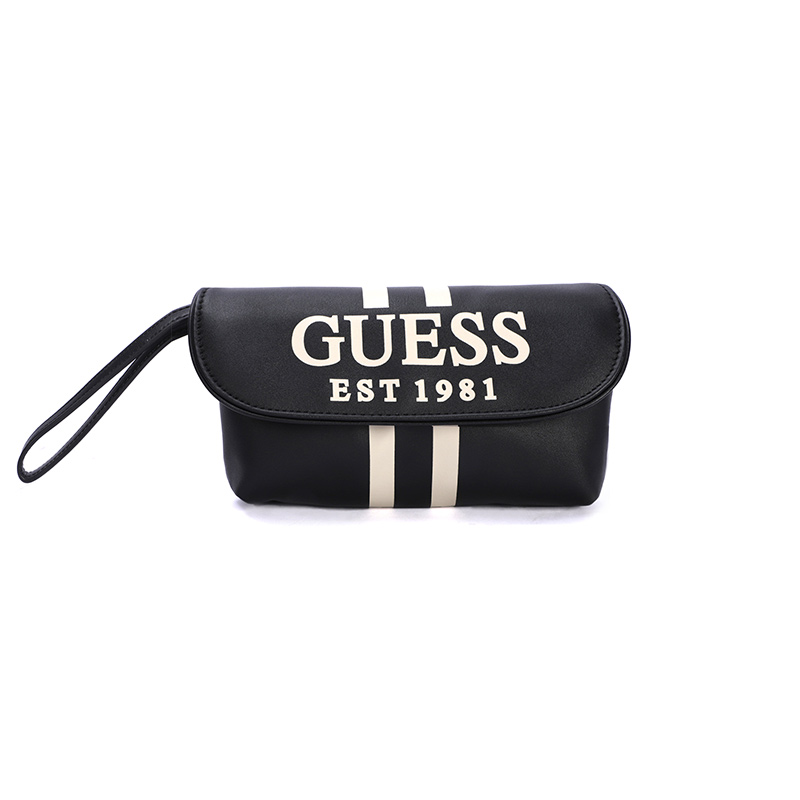 Клатч женский GUESS GSPB8962064LAT черный/латте