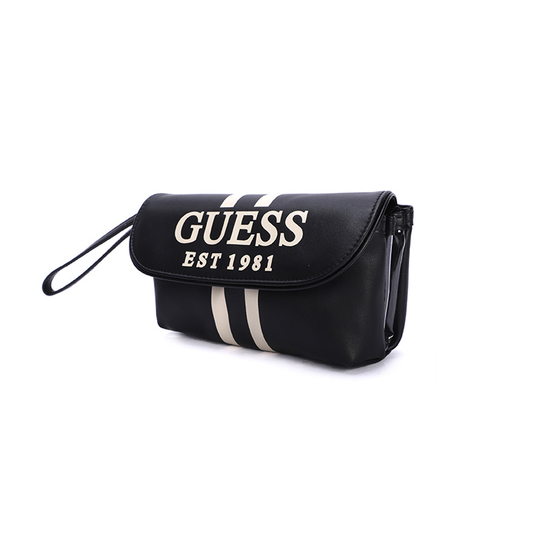 Клатч женский GUESS GSPB8962064LAT черный/латте