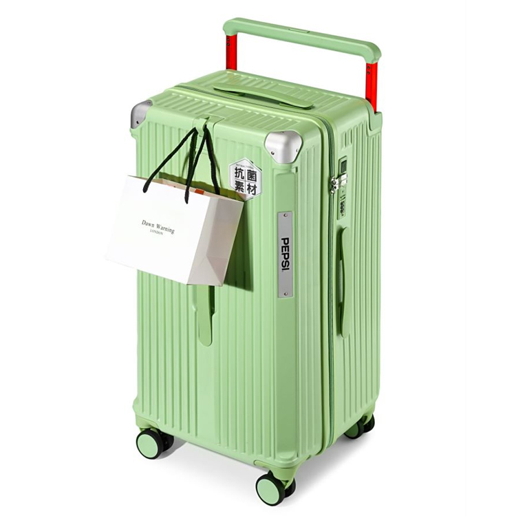 Комплект чемоданов унисекс Pepsi PS319 черно-белый, 20 Inches with Slight Expansion ≈ Regular 22 Inches (Carry-on) EU