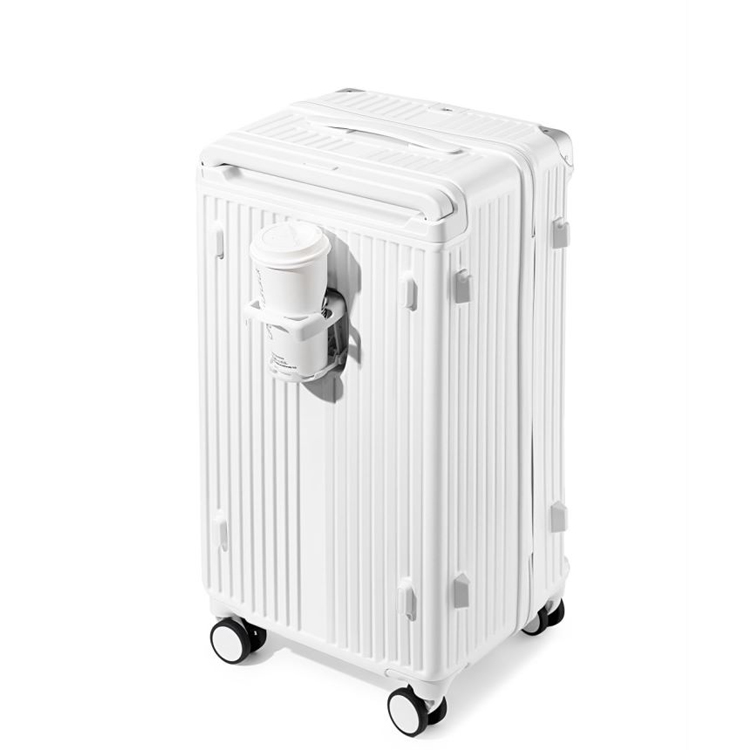 Комплект чемоданов унисекс Pepsi PS319 черно-белый, 20 Inches with Slight Expansion ≈ Regular 22 Inches (Carry-on) EU